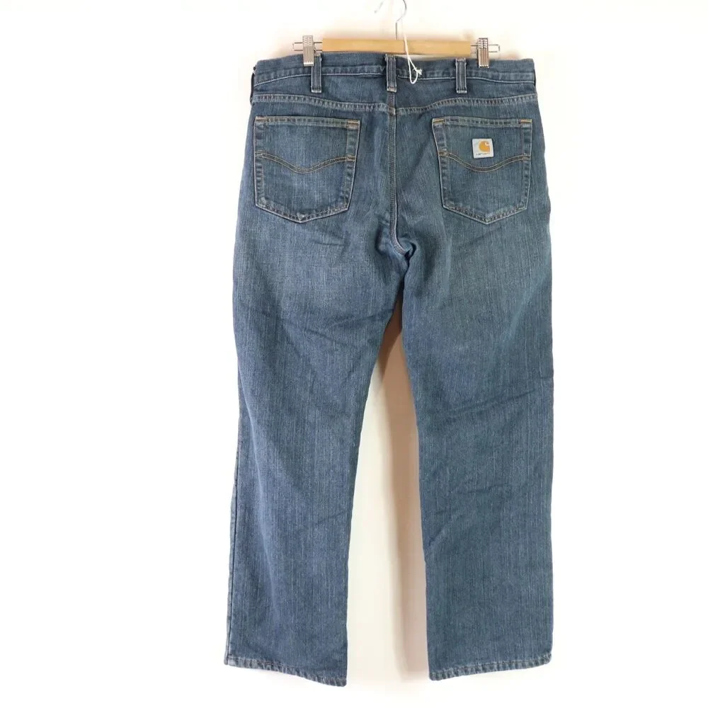 Carhartt Fleece Lined relaxed Fit Jeans size 36 X 30